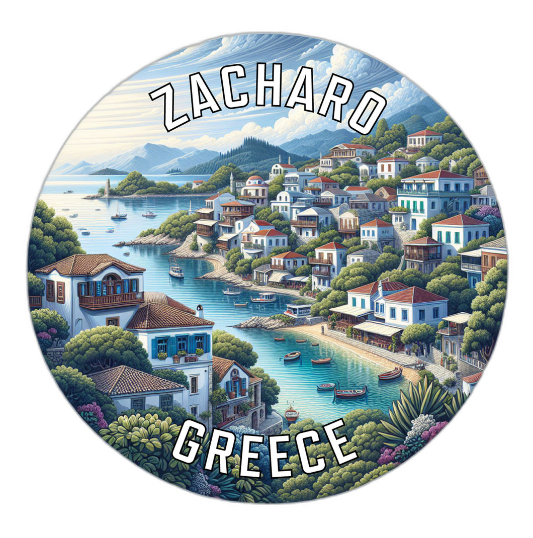 Zacharo Greece Souvenir Vinyl Decal Sticker 4-Inch