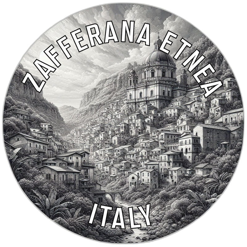 Zafferana Etnea Italy Souvenir Die Cut Flat Magnet 6-Inch