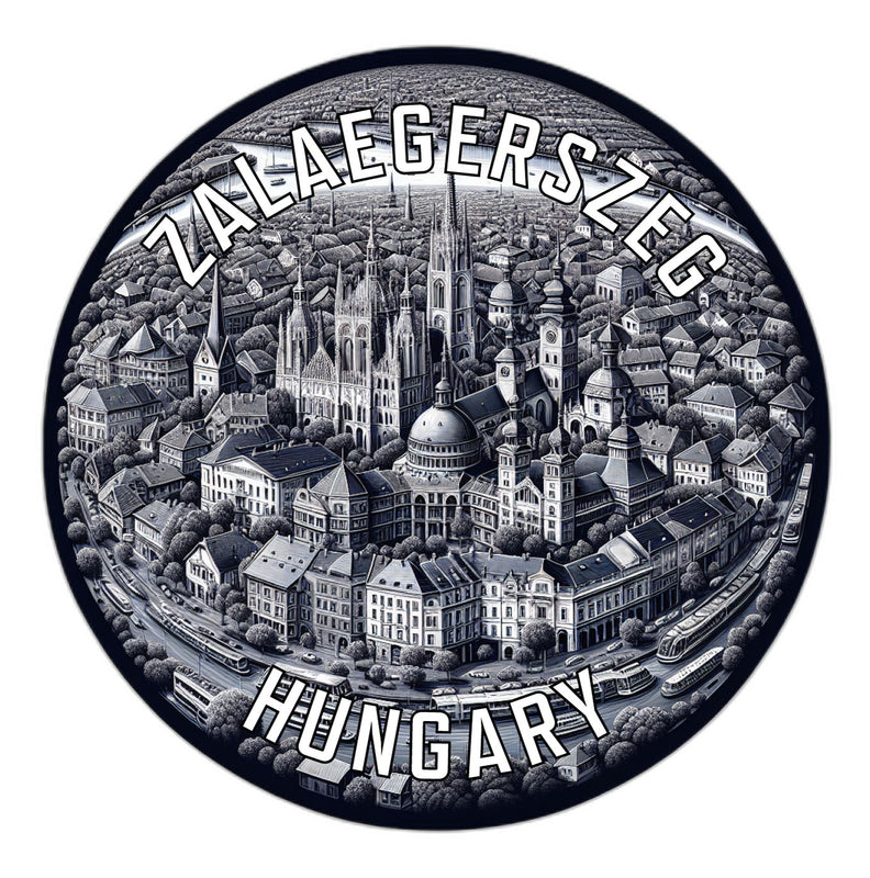 Zalaegerszeg Hungary Souvenir Die Cut Flat Magnet 2-Inch