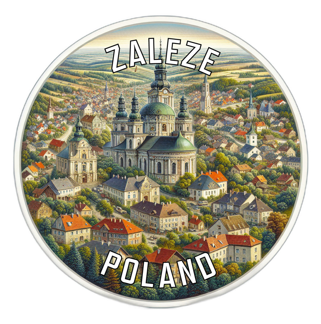 Zaleze Poland Souvenir Vinyl Decal Sticker 2-Inch