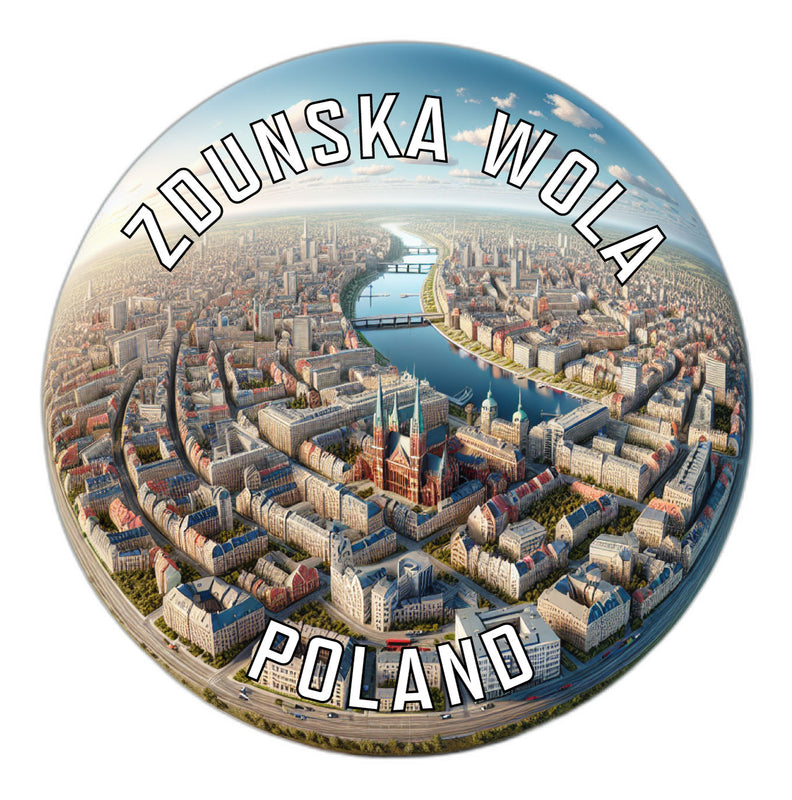 Zdunska Wola Poland Souvenir Vinyl Decal Sticker 2-Inch