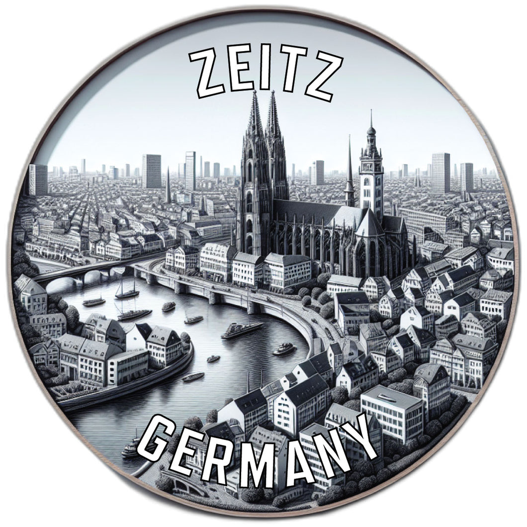 Zeitz Germany Souvenir Vinyl Decal Sticker 2-Inch