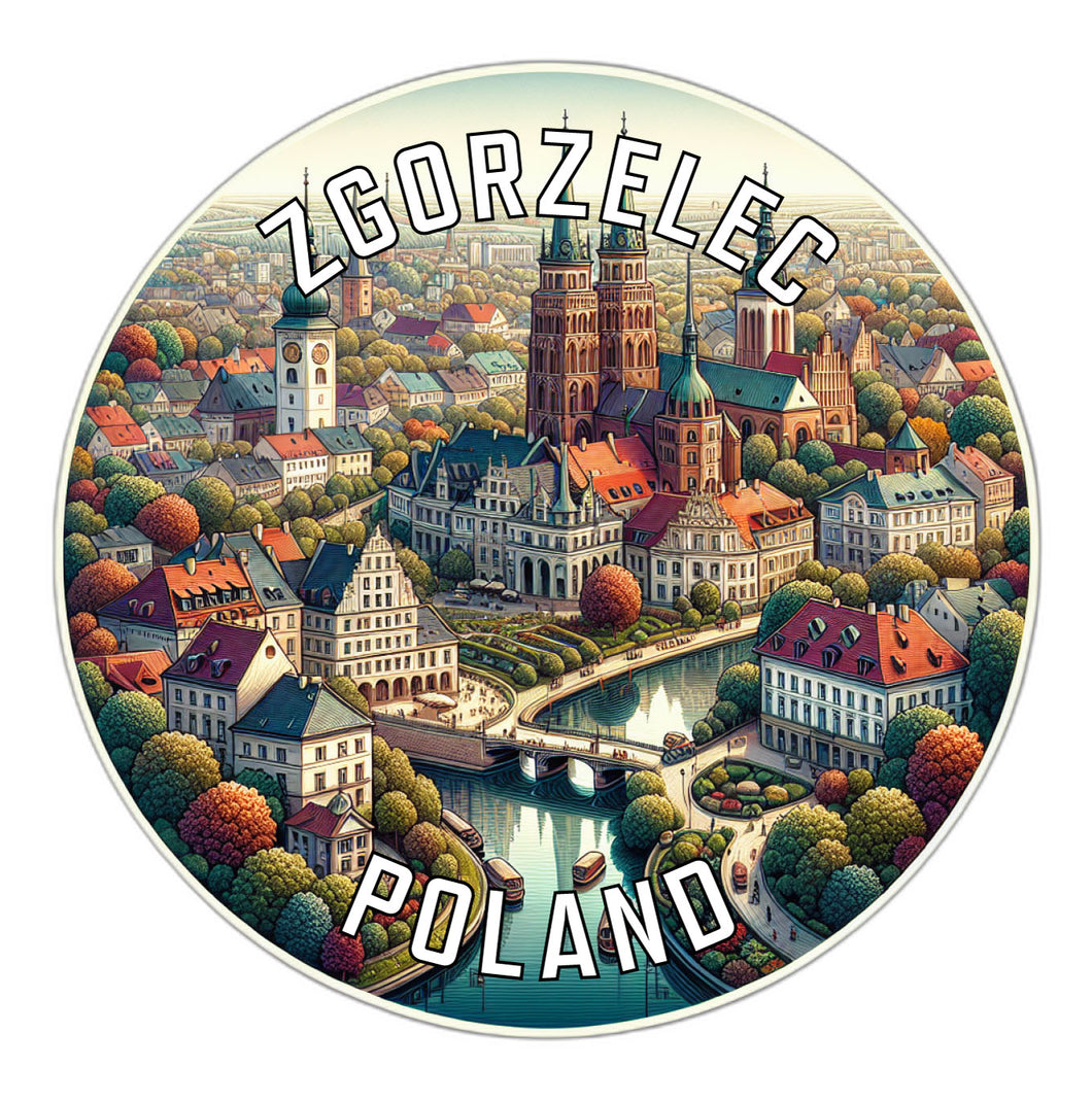 Zgorzelec Poland Souvenir Vinyl Decal Sticker 2-Inch