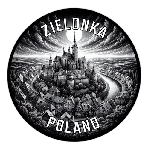 Zielonka Poland Souvenir Vinyl Decal Sticker 2-Inch