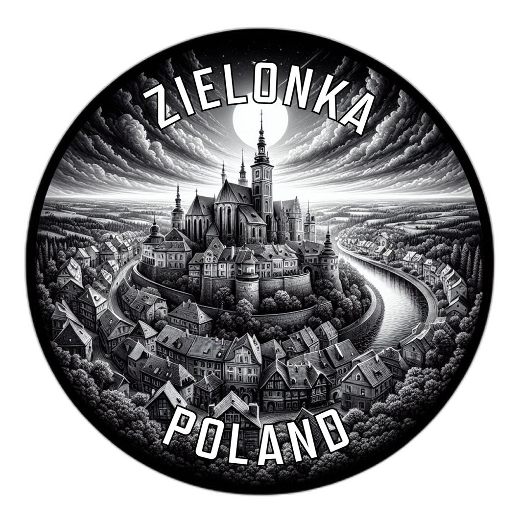 Zielonka Poland Souvenir Vinyl Decal Sticker 2-Inch