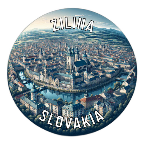 Zilina Slovakia Souvenir Vinyl Decal Sticker 6-Inch