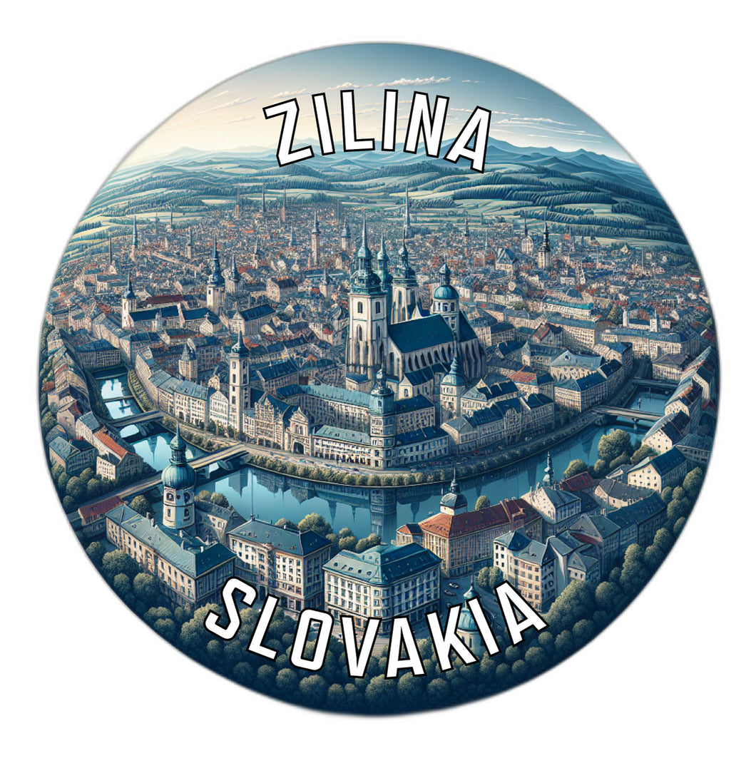 Zilina Slovakia Souvenir Vinyl Decal Sticker 6-Inch