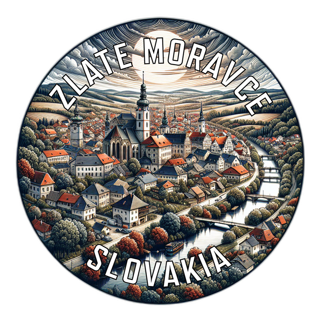 Zlate Moravce Slovakia Souvenir Vinyl Decal Sticker 2-Inch