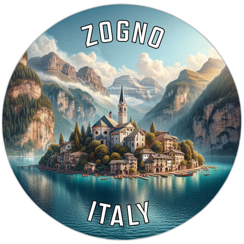 Zogno Italy Souvenir Vinyl Decal Sticker 2-Inch