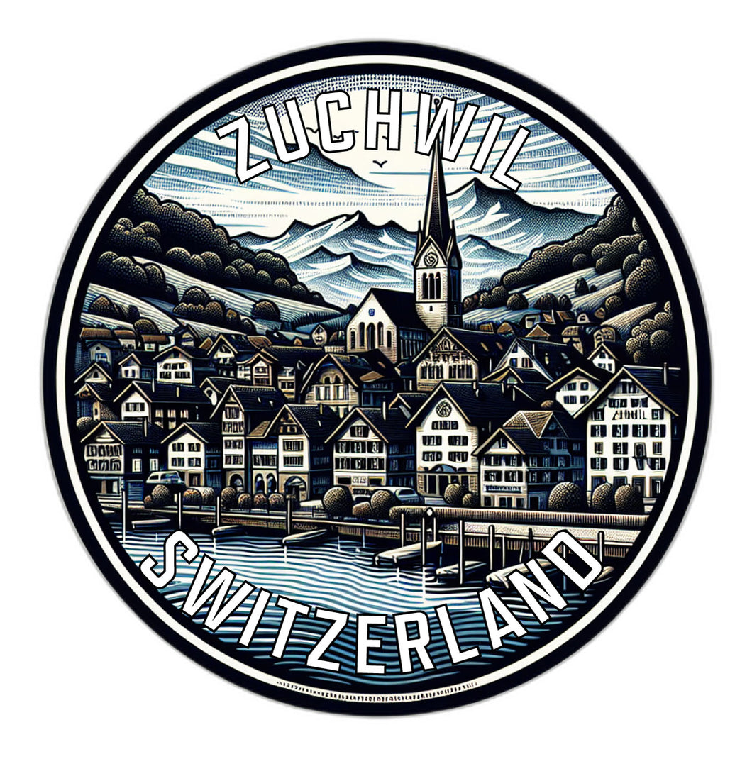Zuchwil Switzerland Souvenir Vinyl Decal Sticker 6-Inch