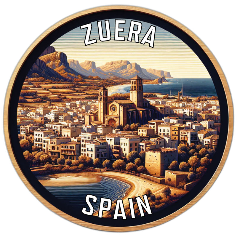 Zuera Spain Souvenir Vinyl Decal Sticker 2-Inch