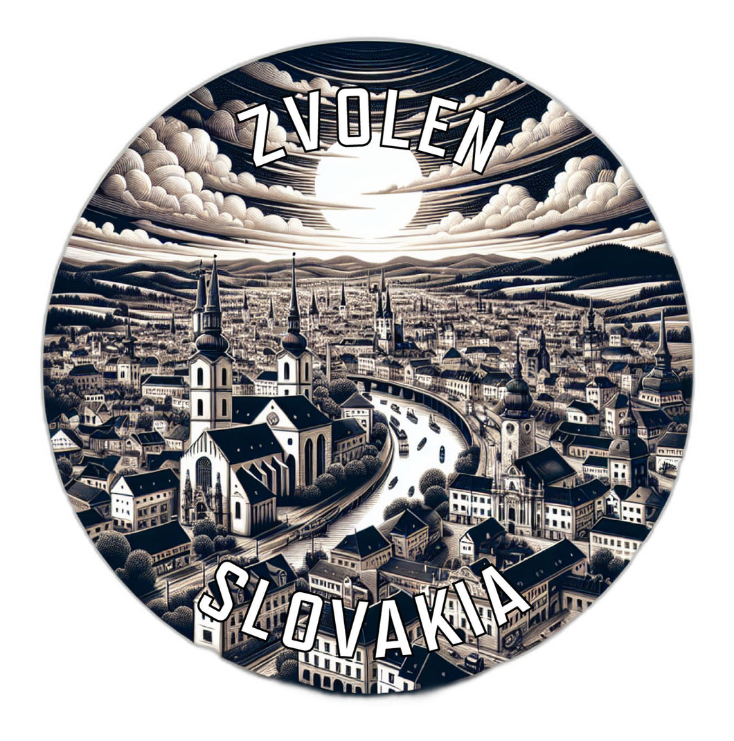 Zvolen Slovakia Souvenir Vinyl Decal Sticker 6-Inch