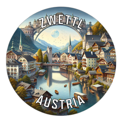 Zwettl Austria Souvenir Vinyl Decal Sticker 2-Inch