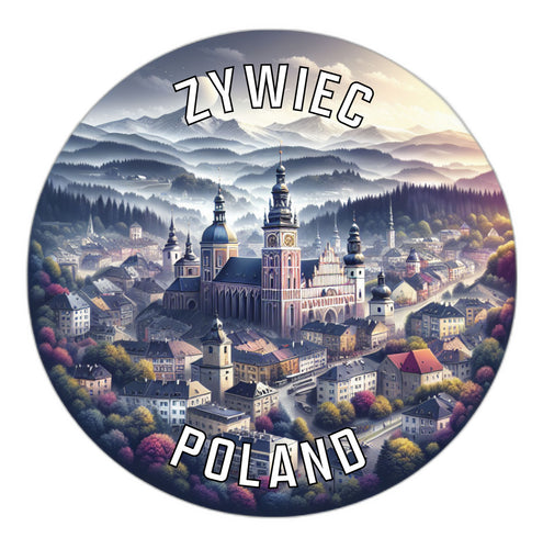 Zywiec Poland Souvenir Vinyl Decal Sticker 3-Inch