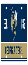 Load image into Gallery viewer, NCAA Georgia Tech Yellow Jackets Metal License Plate - Lightweight, Sturdy &amp; Versatile
