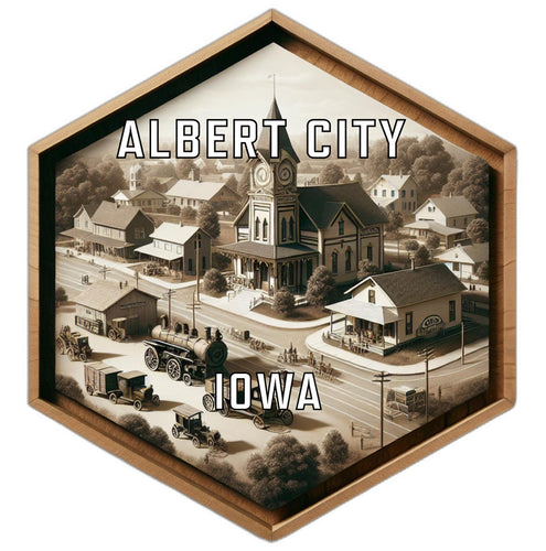 Albert City Iowa Travel Destination Souvenir Vinyl Decal Sticker 2-Inch