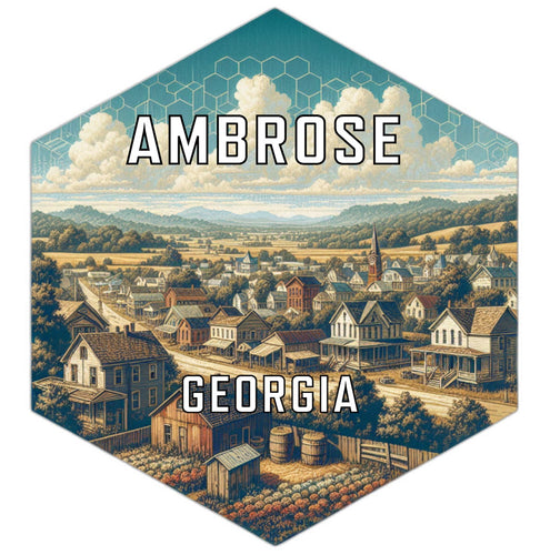 Ambrose Georgia Travel Destination Souvenir Vinyl Decal Sticker 2-Inch