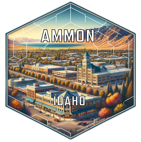 Ammon Idaho Travel Destination Souvenir Vinyl Decal Sticker 2-Inch