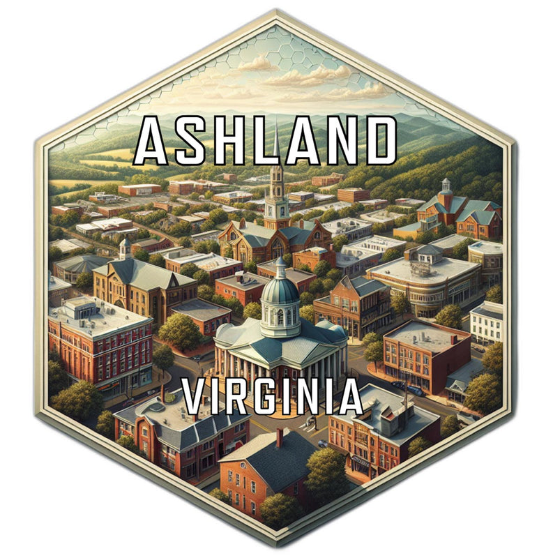 Ashland Virginia Travel Destination Souvenir Vinyl Decal Sticker 2-Inch