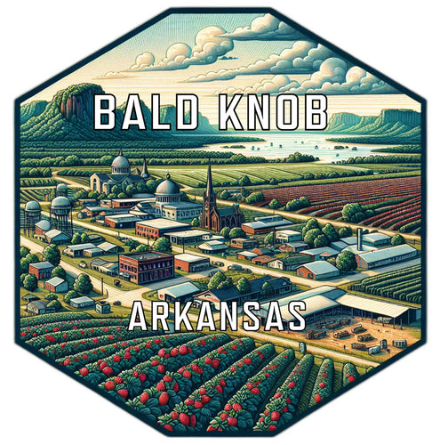 Bald Knob Arkansas Travel Destination Souvenir Vinyl Decal Sticker 2-Inch