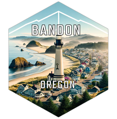 Bandon Oregon Travel Destination Souvenir Vinyl Decal Sticker 2-Inch