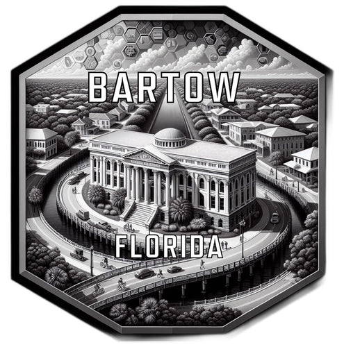 Bartow Florida Travel Destination Souvenir Vinyl Decal Sticker 6-Inch