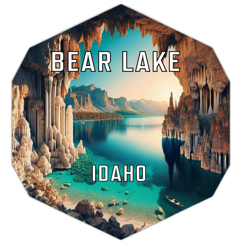 Bear Lake Idaho Travel Destination Souvenir Vinyl Decal Sticker 4-Inch