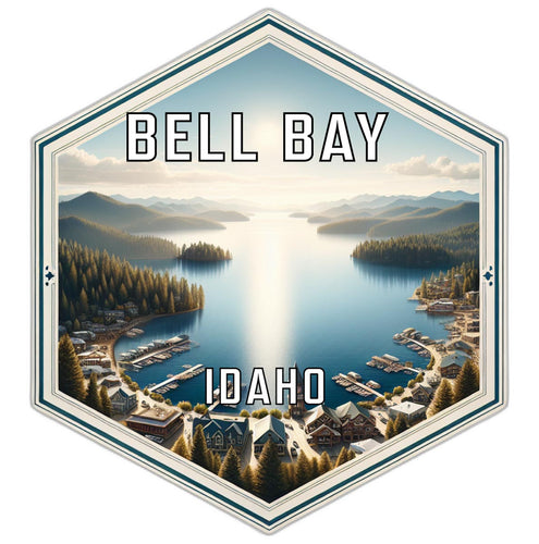 Bell Bay Idaho Travel Destination Souvenir Vinyl Decal Sticker 2-Inch