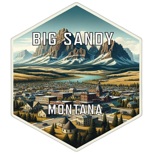 Big Sandy Montana Travel Destination Souvenir Vinyl Decal Sticker 2-Inch
