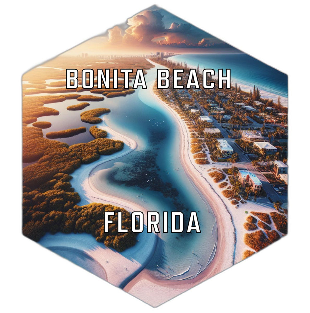 Bonita Beach Florida Travel Destination Souvenir Vinyl Decal Sticker 2-Inch