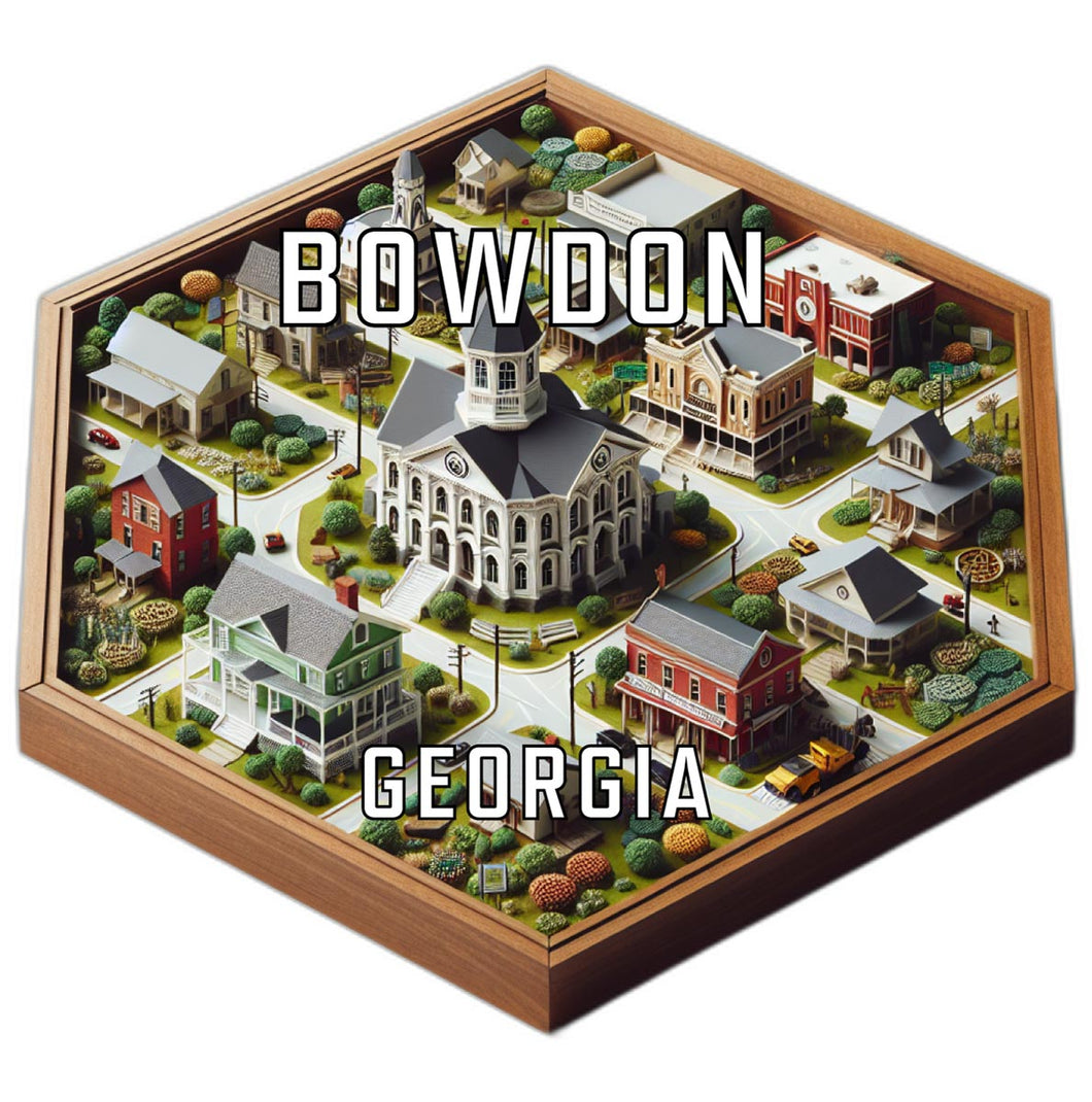 Bowdon Georgia Travel Destination Souvenir Vinyl Decal Sticker 2-Inch