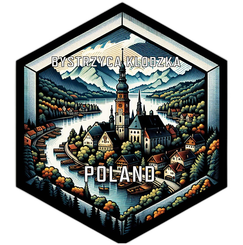 Bystrzyca Klodzka Poland Travel Destination Souvenir Vinyl Decal Sticker 2-Inch