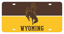 Load image into Gallery viewer, NCAA University of Wyoming Metal License Plate - Lightweight, Sturdy &amp; Versatile
