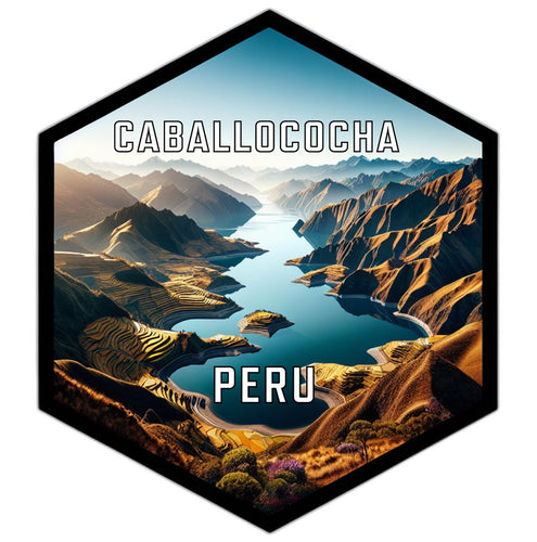 Caballococha Peru Travel Destination Souvenir Vinyl Decal Sticker 2-Inch