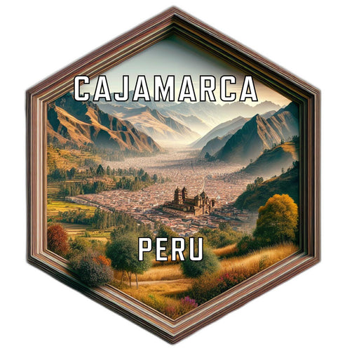 Cajamarca Peru Travel Destination Souvenir Vinyl Decal Sticker 2-Inch
