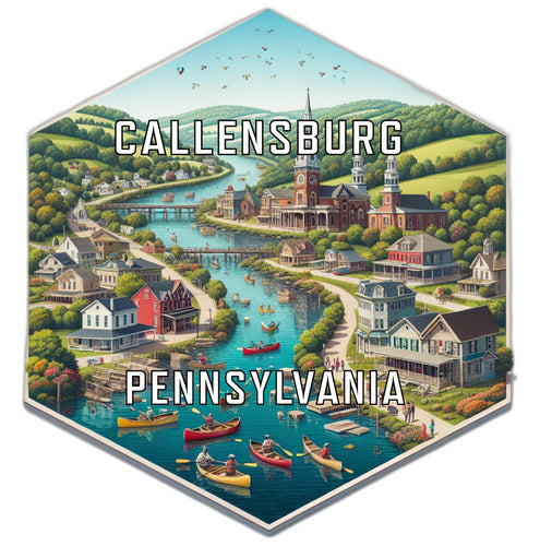 Callensburg Pennsylvania Travel Destination Souvenir Vinyl Decal Sticker 2-Inch