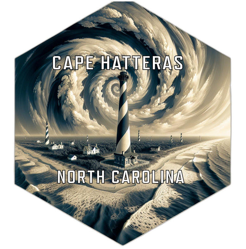 Cape Hatteras North Carolina Travel Destination Souvenir Vinyl Decal Sticker 6-Inch