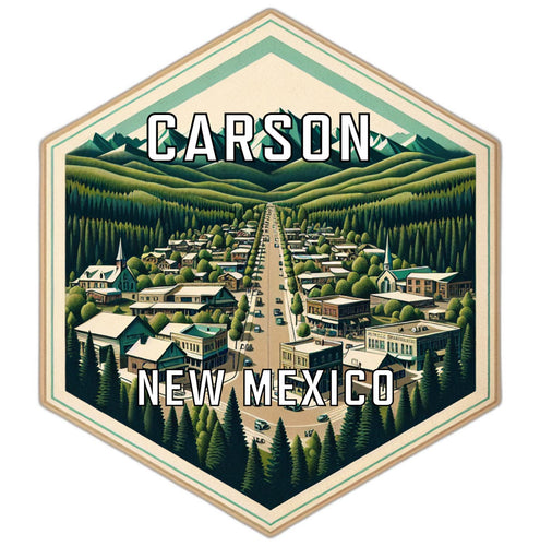Carson New Mexico Travel Destination Souvenir Vinyl Decal Sticker 6-Inch