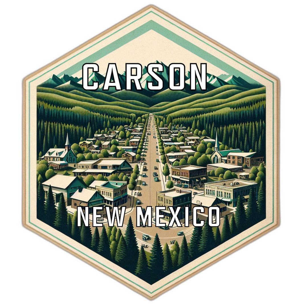 Carson New Mexico Travel Destination Souvenir Vinyl Decal Sticker 6-Inch