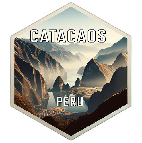 Catacaos Peru Travel Destination Souvenir Vinyl Decal Sticker 2-Inch
