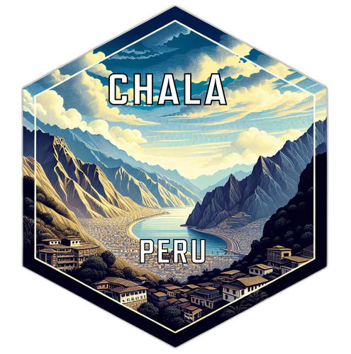 Chala Peru Travel Destination Souvenir Vinyl Decal Sticker 6-Inch