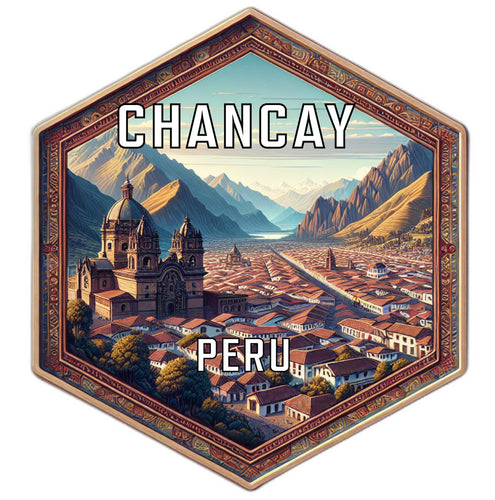Chancay Peru Travel Destination Souvenir Vinyl Decal Sticker 4-Inch