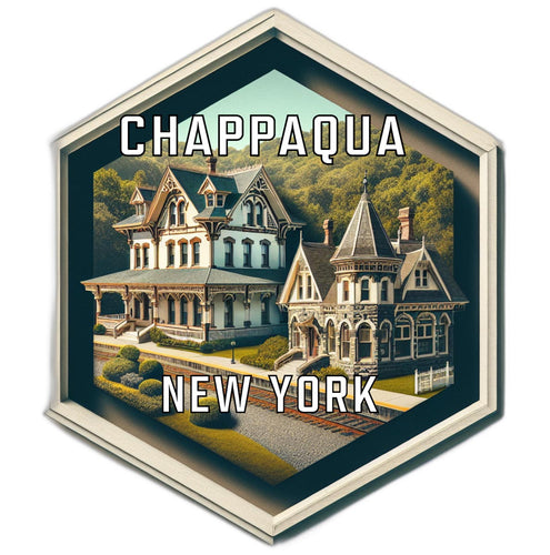 Chappaqua New York Travel Destination Souvenir Vinyl Decal Sticker 2-Inch