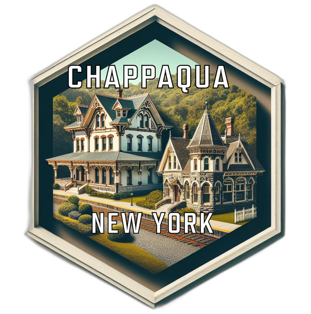 Chappaqua New York Travel Destination Souvenir Vinyl Decal Sticker 2-Inch