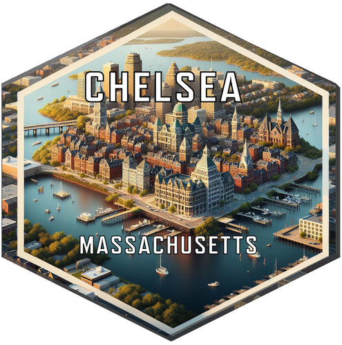 Chelsea Massachusetts Travel Destination Souvenir Vinyl Decal Sticker 2-Inch