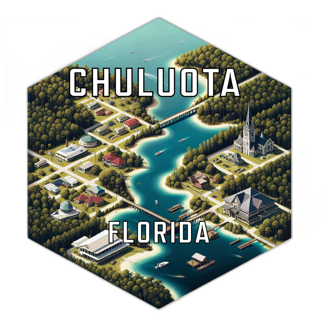 Chuluota Florida Travel Destination Souvenir Vinyl Decal Sticker 2-Inch