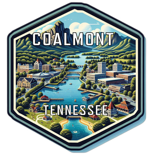 Coalmont Tennessee Travel Destination Souvenir Vinyl Decal Sticker 2-Inch