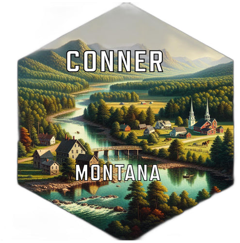 Conner Montana Travel Destination Souvenir Vinyl Decal Sticker 6-Inch