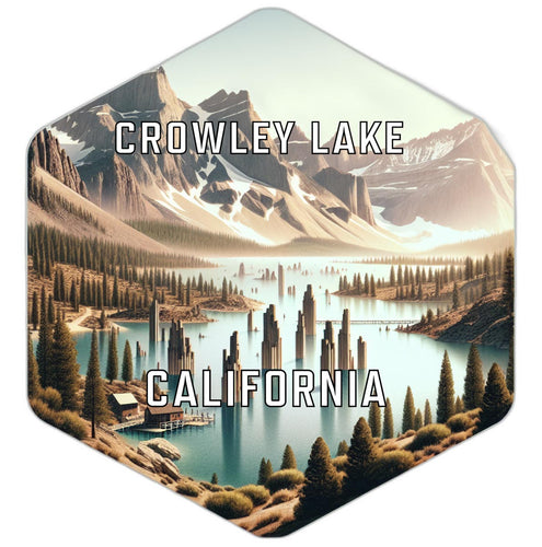 Crowley Lake California Travel Destination Souvenir Vinyl Decal Sticker 6-Inch