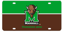 Load image into Gallery viewer, NCAA Marshall Thundering Herd Metal License Plate - Lightweight, Sturdy &amp; Versatile
